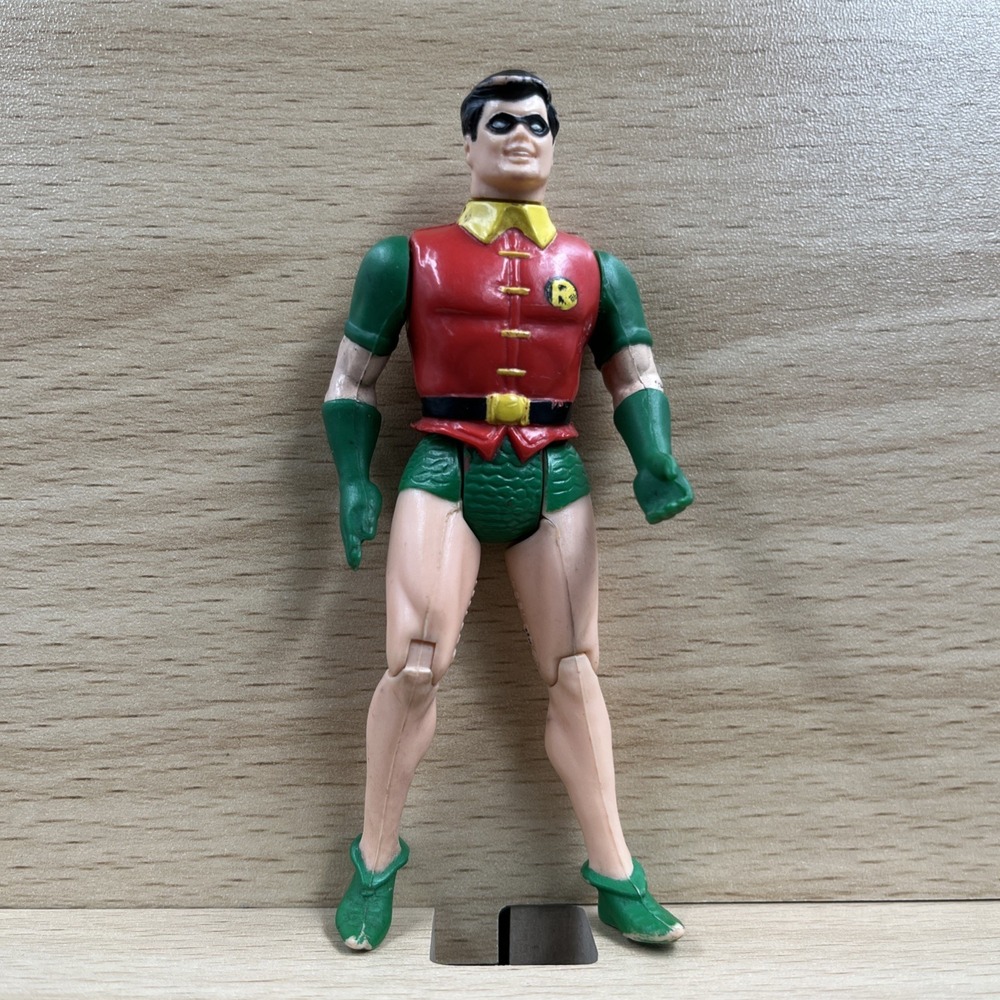 1984 DC Comics Super Powers Robin Action Figure  VTG Kenner‎